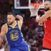 Curry Leads Warriors Past Rockets in Play-Off Opener
