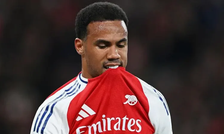 Arsenal’s Gabriel Sidelined for Remainder of Season Due to Hamstring Surgery
