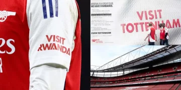 Arsenal Fans Launch ‘Visit Tottenham’ Campaign to Protest Rwanda Sponsorship Deal