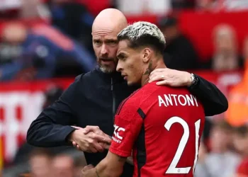 Antony Expresses Gratitude to Erik ten Hag
