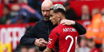 Antony Expresses Gratitude to Erik ten Hag