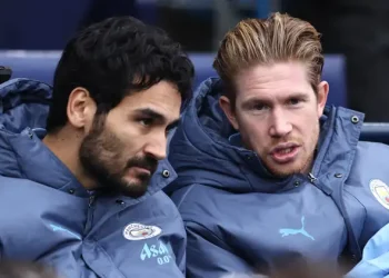 Gundogan Hails Departing De Bruyne as Man City’s Greatest