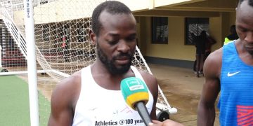 Visually Impaired Sprinter Fred Masesa Shines Through the Rain at National Athletics Trials