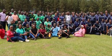 Defence Staff Bond Through Sport at UPDF’s Senior Command College