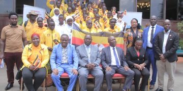 Team Uganda Flagged Off for ISF U15 Gymnasiade 2025 in Serbia