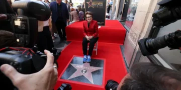 Billie Jean King honored with star on Hollywood Walk of Fame