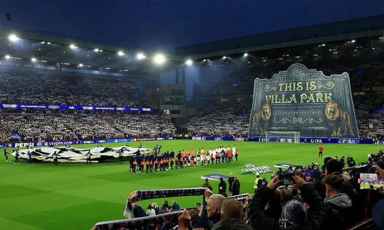 System Malfunction Caused Wrong Anthem Ahead of Villa vs PSG Clash