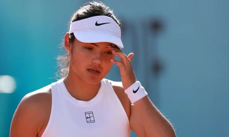 Raducanu Out as British Women Suffer Madrid Open Exit