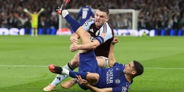 Villa’s Heroics Fall Short as PSG Hold On in Thrilling Champions League Clash