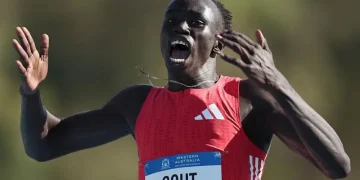 Teen Sensation Gout Gout Shines in Australian 200m Title Victory