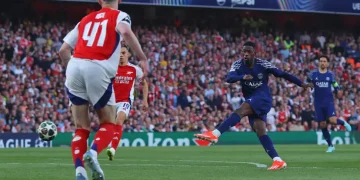 Dembele’s Early Strike Gives PSG Champions League Semifinal Edge Over Arsenal