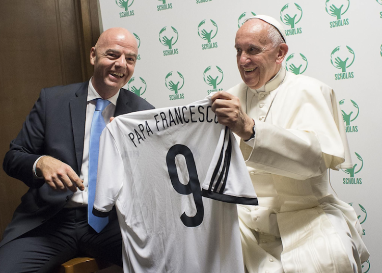 FIFA President Gianni Infantino Pays Tribute to Pope Francis: “Football Has Lost a Friend”
