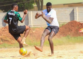 Sand Cranes Enter Camp Ahead of CECAFA Beach Soccer Championship in Mombasa