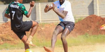 Sand Cranes Enter Camp Ahead of CECAFA Beach Soccer Championship in Mombasa