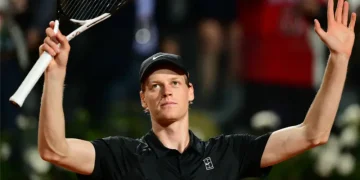 Sinner Celebrates Comeback Win in Rome