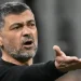 AC Milan Sack Coach Sergio Conceicao