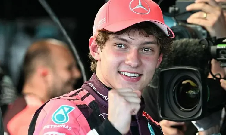 Teenage Rookie Antonelli Shatters Record with Miami Sprint Pole