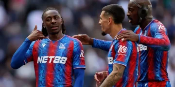 Eze Fires Palace to Victory as Spurs Stumble
