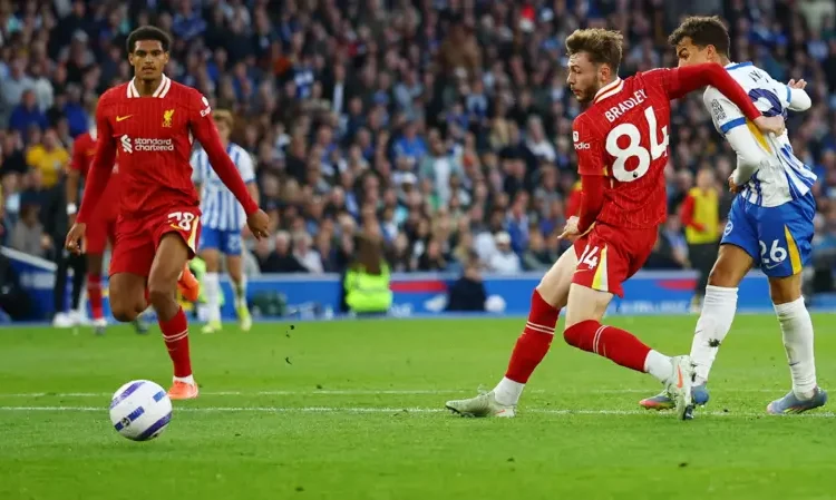 Brighton Stuns Champions Liverpool with Dramatic Comeback