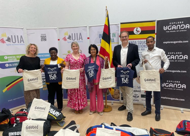 Uganda Squash Rackets Association Receives Major Equipment Boost from UK Club