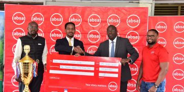 Absa Bank Uganda Commits Shs 179 Million to 2025 Captain’s Bell Golf Tournament
