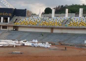 Seat Assembly, VIP Paintwork and Mini Arena Cement Works Advance at Hoima City Stadium