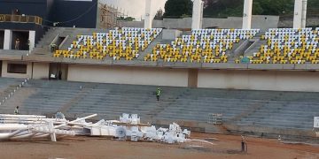 Seat Assembly, VIP Paintwork and Mini Arena Cement Works Advance at Hoima City Stadium
