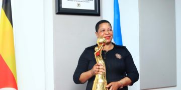 Speaker Among Hails Women’s Football as Super League Trophy Visits Parliament