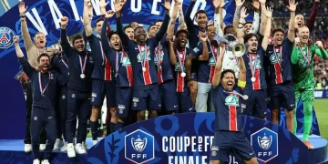 PSG One Win Away from Historic Treble After French Cup Triumph