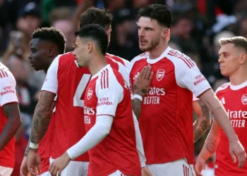 Rice Strike Seals Arsenal’s Champions League Return