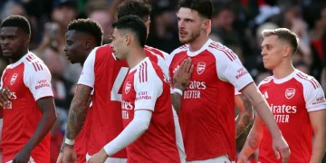 Rice Strike Seals Arsenal’s Champions League Return
