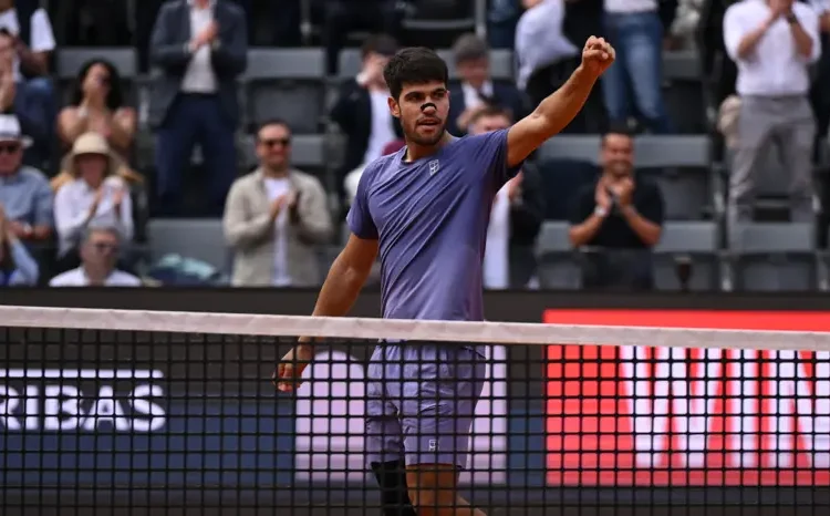 Alcaraz Beats Musetti, Awaits Potential Sinner Final in Rome