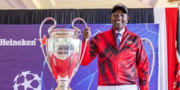 Champions League Trophy Back in Kenya After 13 Years