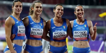 Italy, Canada, Jamaica Shine in Mixed Relay Debut