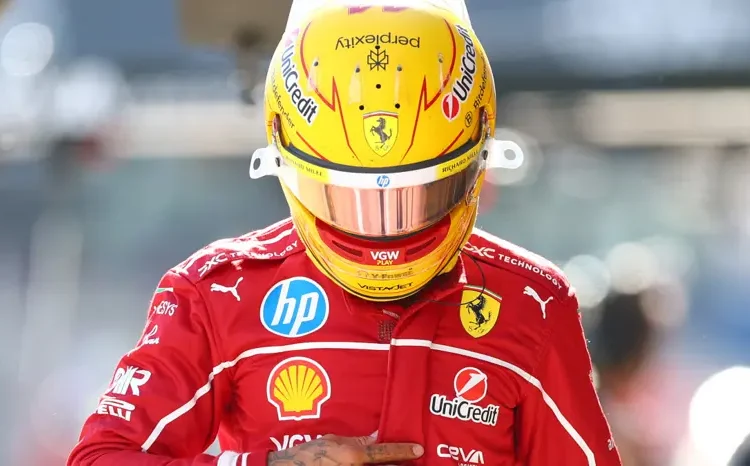 Hamilton Thrilled by Ferrari Tifosi After Imola Drive