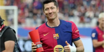 Lewandowski to Start on the Bench for Barca’s Decisive Inter Clash