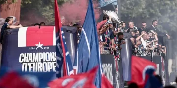 PSG Celebrates Champions League Win Amidst Overnight Violence in France