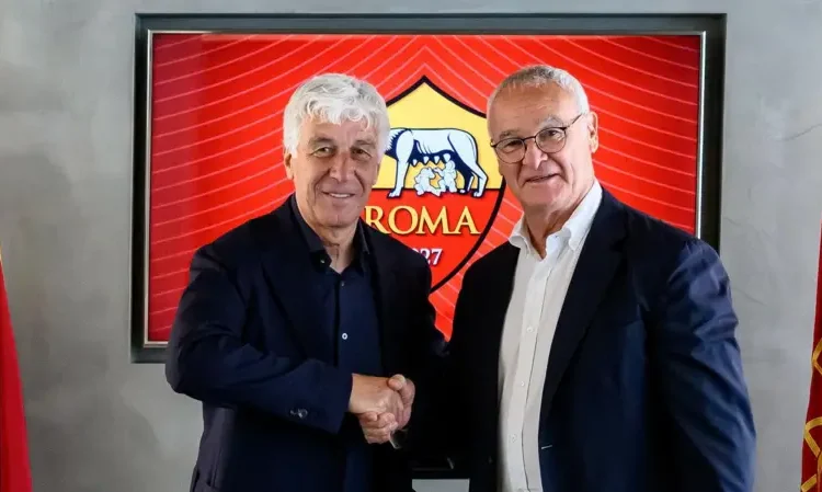 Gasperini Replaces Ranieri as Roma Manager