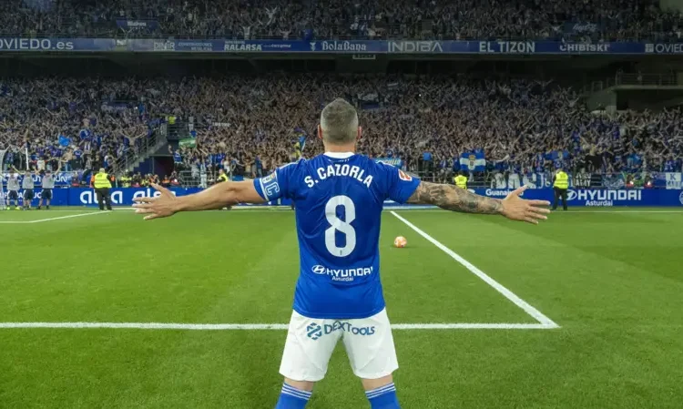 Cazorla’s Dream Goal Sends Oviedo to La Liga Play-Off Final