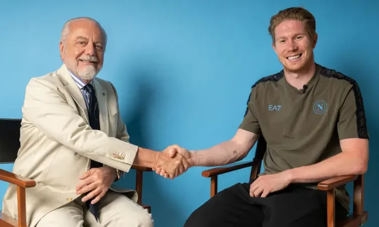 De Bruyne Joins Napoli, Crowned ‘King Kev’