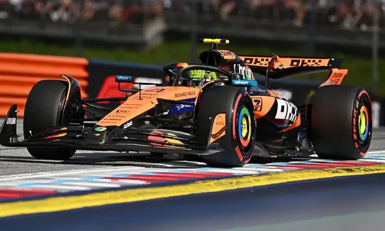 Norris Storms to Pole in Austria