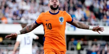 Depay Equals Van Persie’s Record