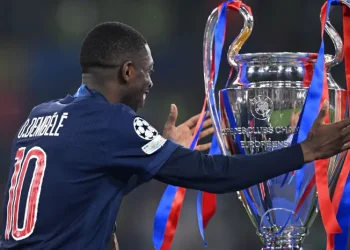 Dembele Crowned Champions League Player of the Season as PSG Lifts Maiden Title