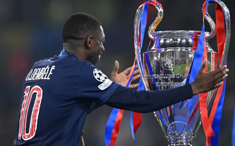 Dembele Crowned Champions League Player of the Season as PSG Lifts Maiden Title