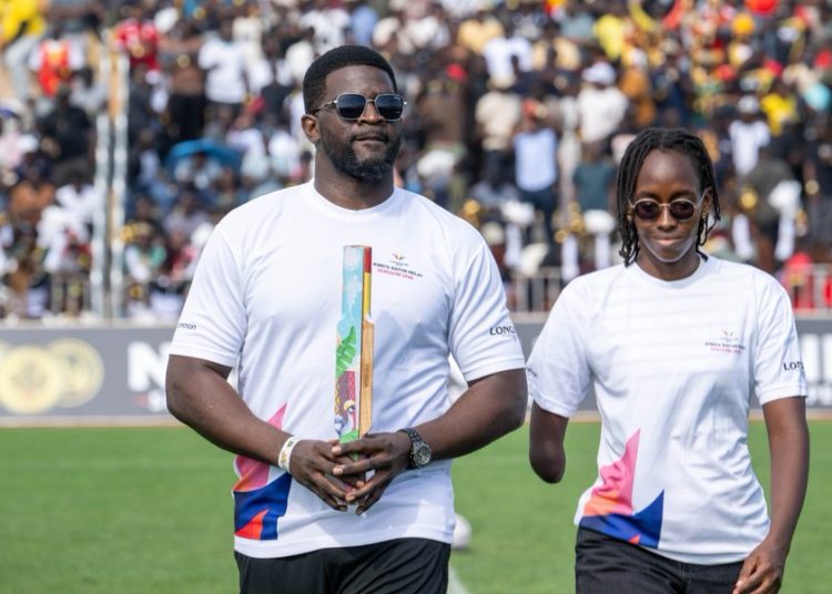 King’s Baton Makes Stop at Namboole as Uganda Hosts Rugby World Cup Qualifier