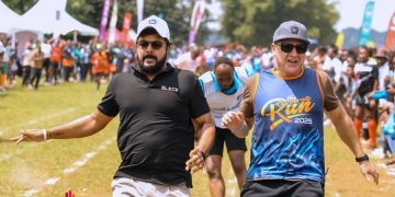 CEOs Trade Boardrooms for Jerseys at Vibrant Corporate Games Outing