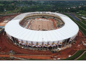 Hoima Stadium Update: Landscaping, Roof, and Interiors Taking Shape