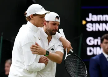 Sinner Reaches Wimbledon Quarter-Finals After Dimitrov’s Emotional Retirement