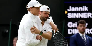 Sinner Reaches Wimbledon Quarter-Finals After Dimitrov’s Emotional Retirement