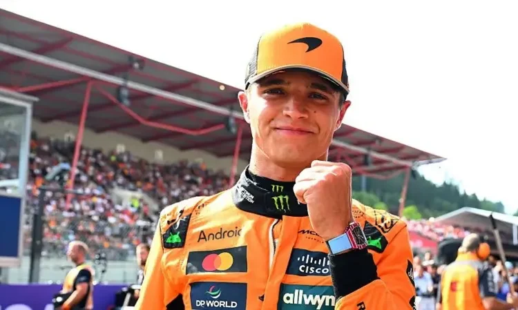 Norris Claims Pole at Belgian GP